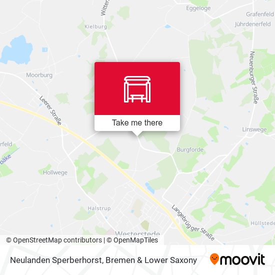 Neulanden Sperberhorst map