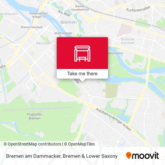 Bremen am Dammacker map