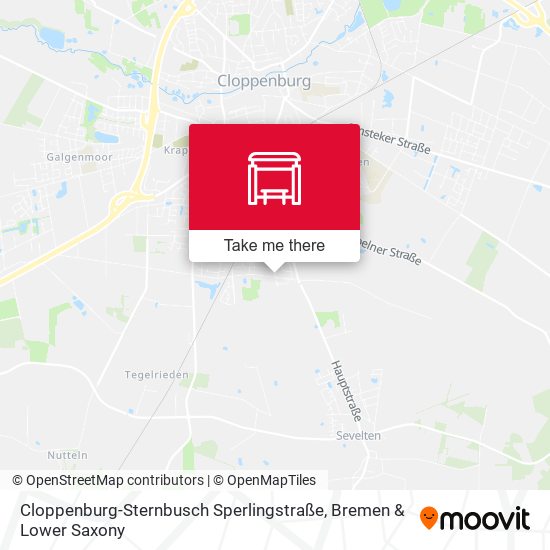 Cloppenburg-Sternbusch Sperlingstraße map