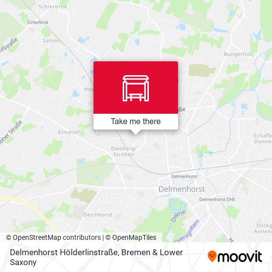 Delmenhorst Hölderlinstraße map