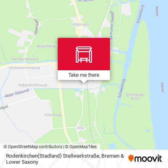 Rodenkirchen(Stadland) Stellwerkstraße map