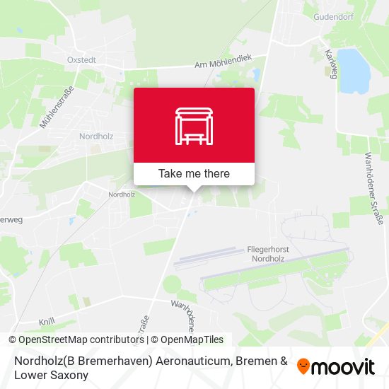 Nordholz(B Bremerhaven) Aeronauticum map