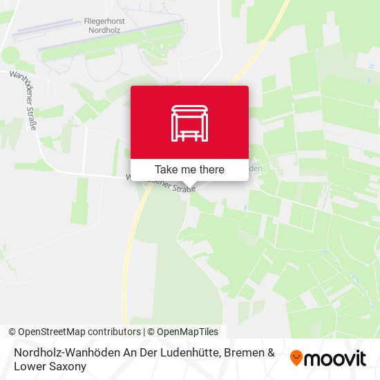 Nordholz-Wanhöden An Der Ludenhütte map