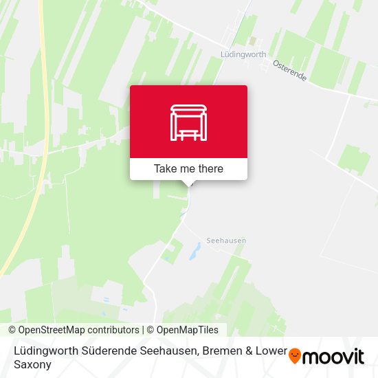 Lüdingworth Süderende Seehausen map