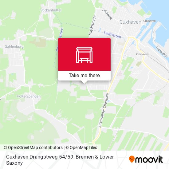Cuxhaven Drangstweg 54/59 map