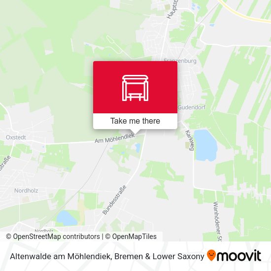 Altenwalde am Möhlendiek map