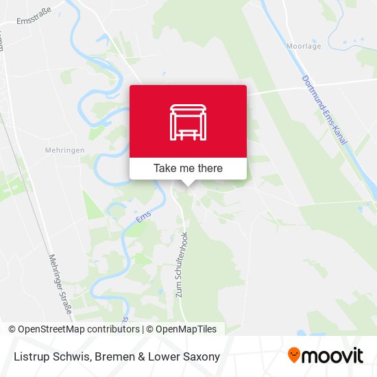 Listrup Schwis map