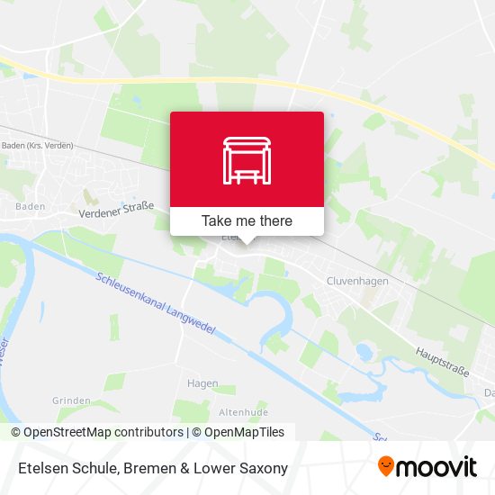 Etelsen Schule map