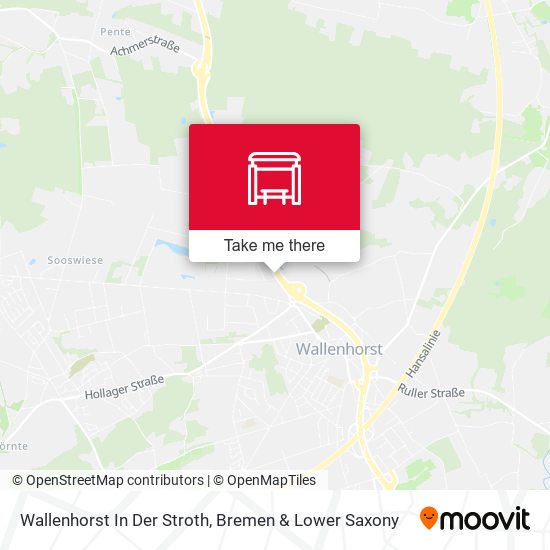 Wallenhorst In Der Stroth map