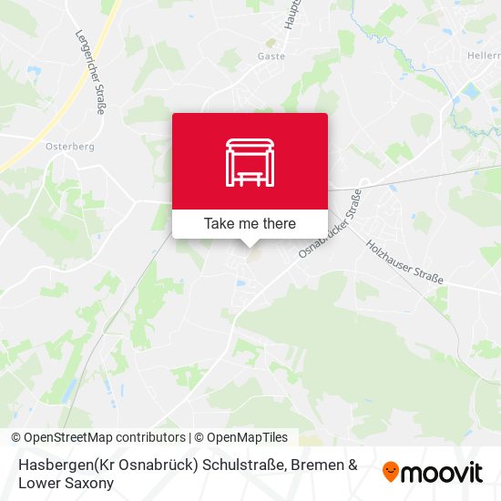 Hasbergen(Kr Osnabrück) Schulstraße map