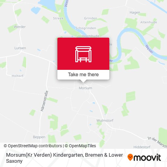 Morsum(Kr Verden) Kindergarten map