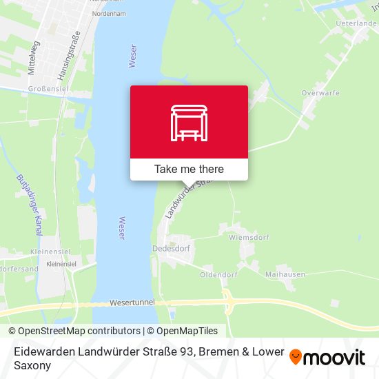 Eidewarden Landwürder Straße 93 map