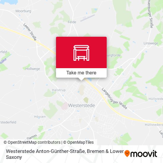 Westerstede Anton-Günther-Straße map