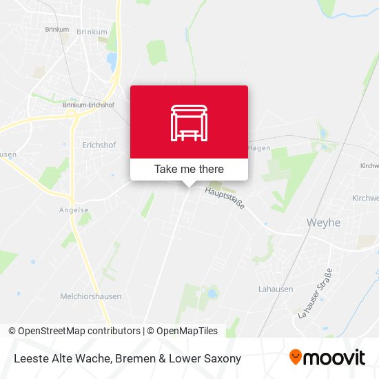 Leeste Alte Wache map
