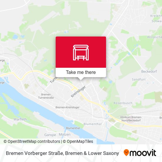 Bremen Vorberger Straße map