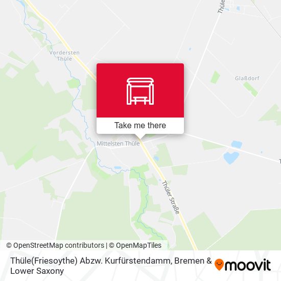 Thüle(Friesoythe) Abzw. Kurfürstendamm map