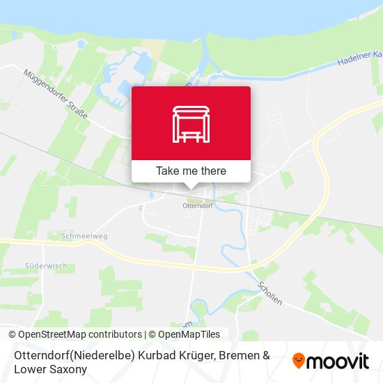 Otterndorf(Niederelbe) Kurbad Krüger map