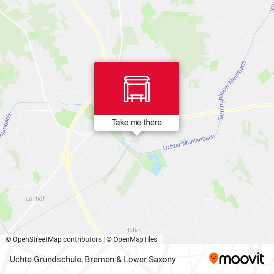 Uchte Grundschule map