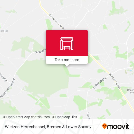 Wietzen-Herrenhassel map