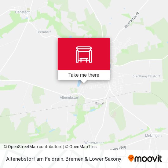 Altenebstorf am Feldrain map