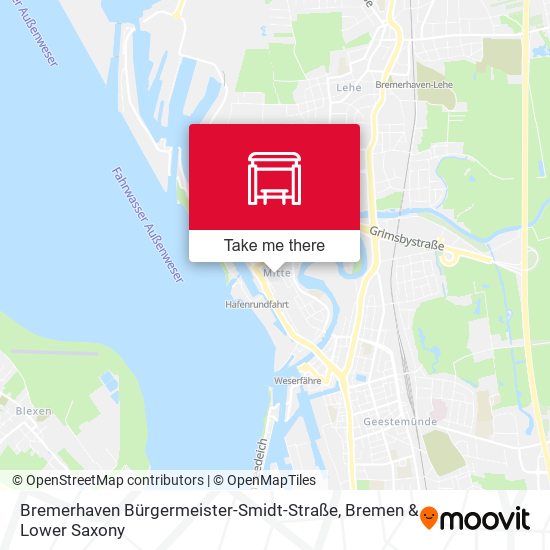 Карта Bremerhaven Bürgermeister-Smidt-Straße