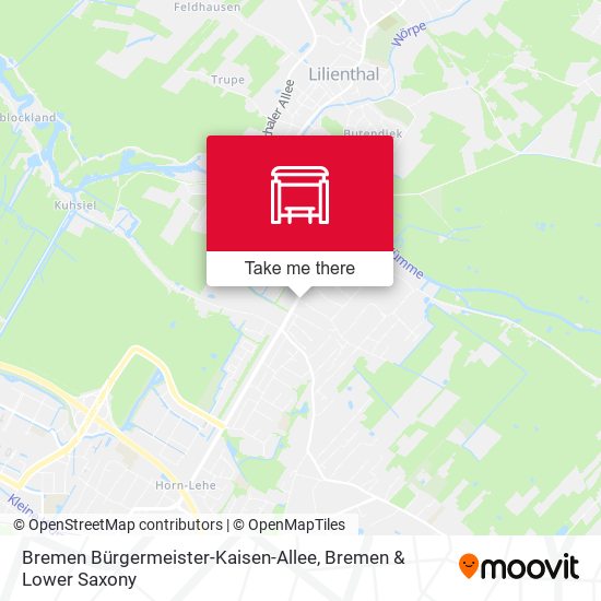 Bremen Bürgermeister-Kaisen-Allee map