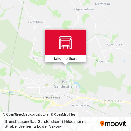 Brunshausen(Bad Gandersheim) Hildesheimer Straße map