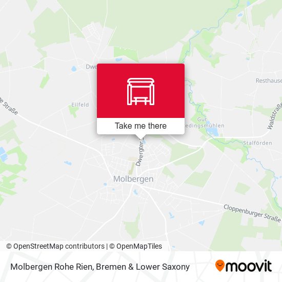 Molbergen Rohe Rien map