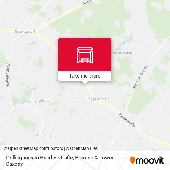 Döllinghausen Bundesstraße map