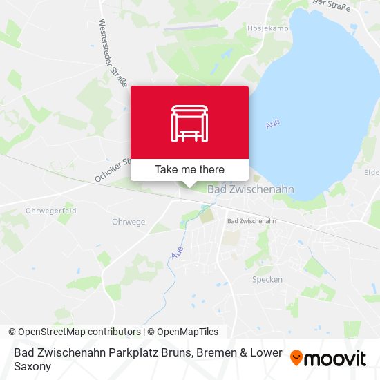 Bad Zwischenahn Parkplatz Bruns map
