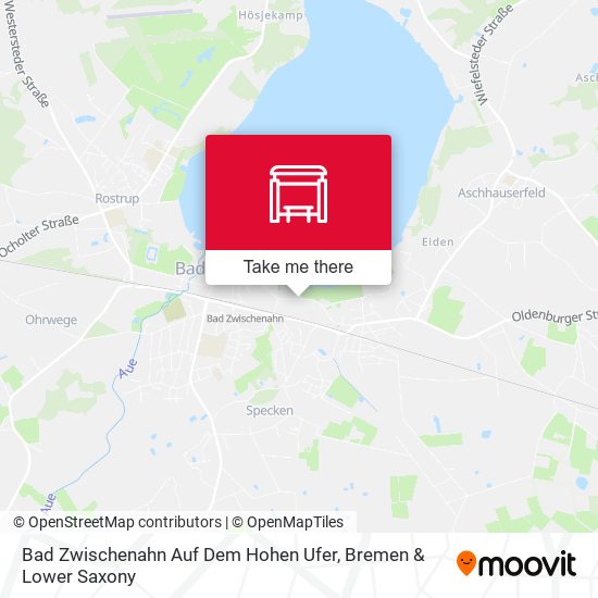 Bad Zwischenahn Auf Dem Hohen Ufer map