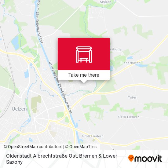 Oldenstadt Albrechtstraße Ost map