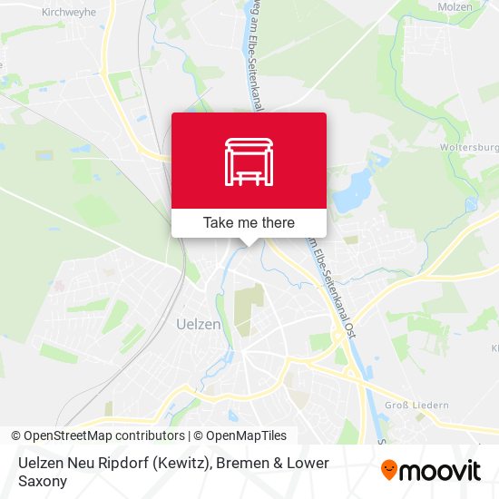 Uelzen Neu Ripdorf (Kewitz) map