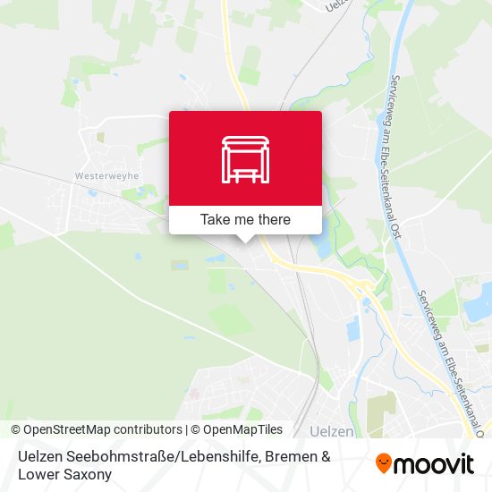Карта Uelzen Seebohmstraße / Lebenshilfe