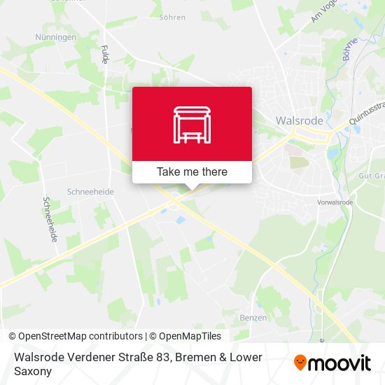 Walsrode Verdener Straße 83 map