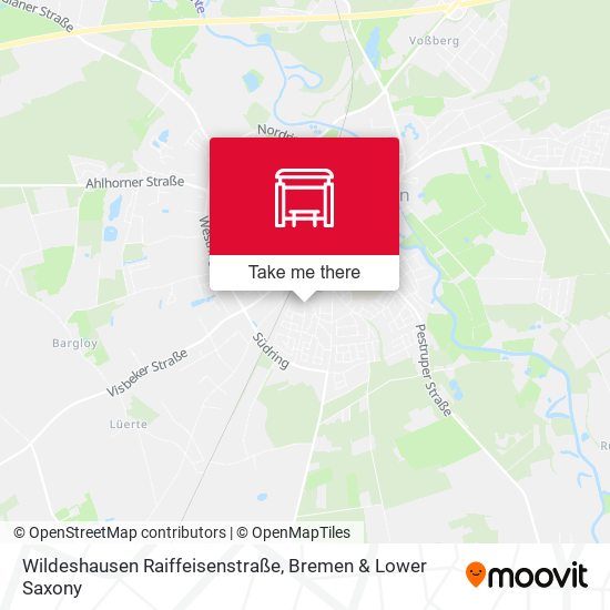 Wildeshausen Raiffeisenstraße map