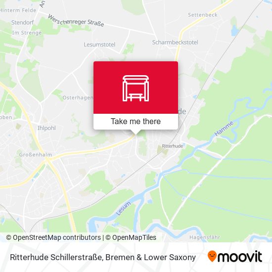 Ritterhude Schillerstraße map