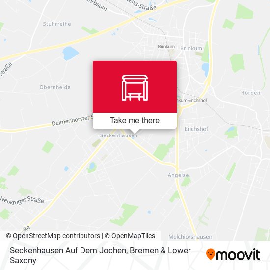 Seckenhausen Auf Dem Jochen map