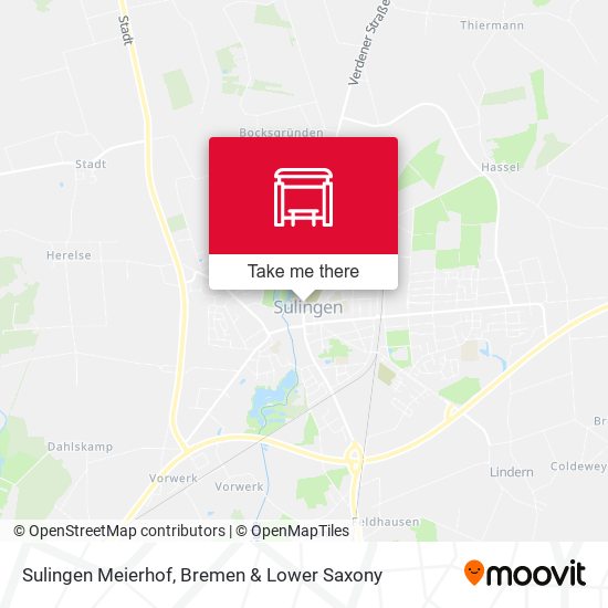Sulingen Meierhof map