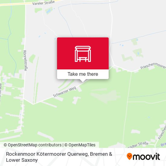 Rockenmoor Kötermoorer Querweg map