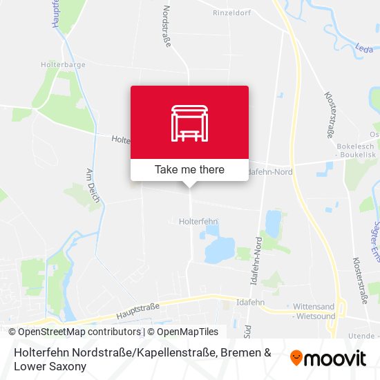 Holterfehn Nordstraße / Kapellenstraße map