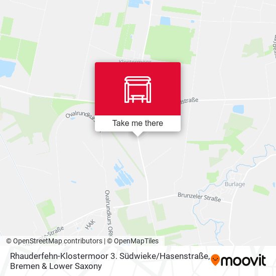 Rhauderfehn-Klostermoor 3. Südwieke / Hasenstraße map