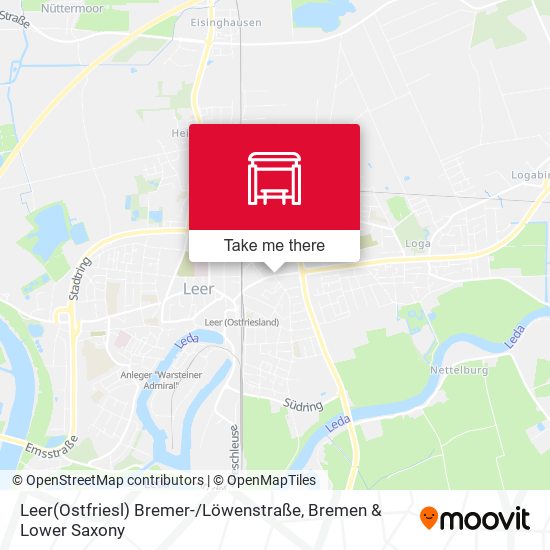 Leer(Ostfriesl) Bremer- / Löwenstraße map
