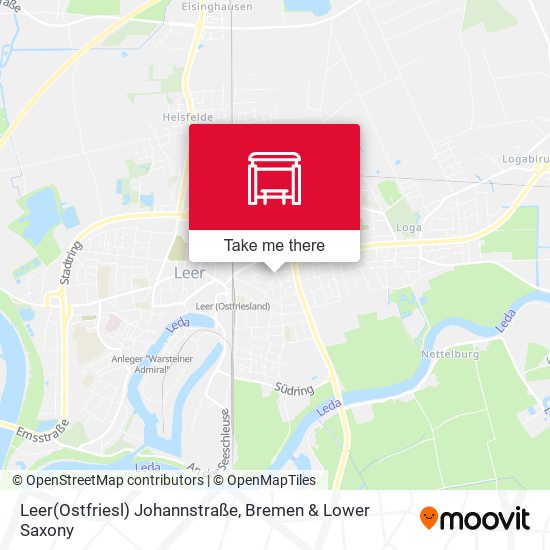 Leer(Ostfriesl) Johannstraße map