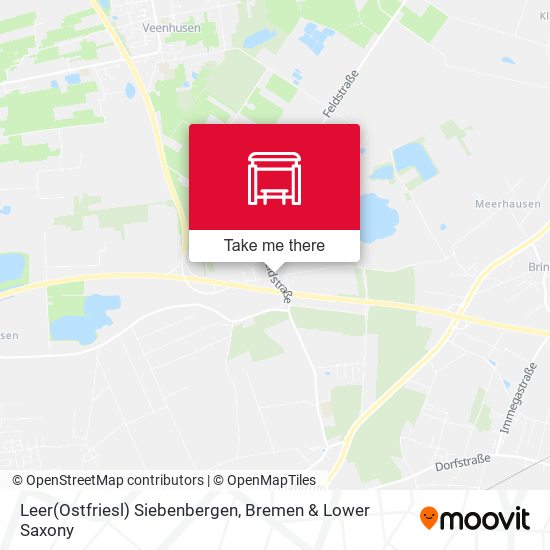 Leer(Ostfriesl) Siebenbergen map
