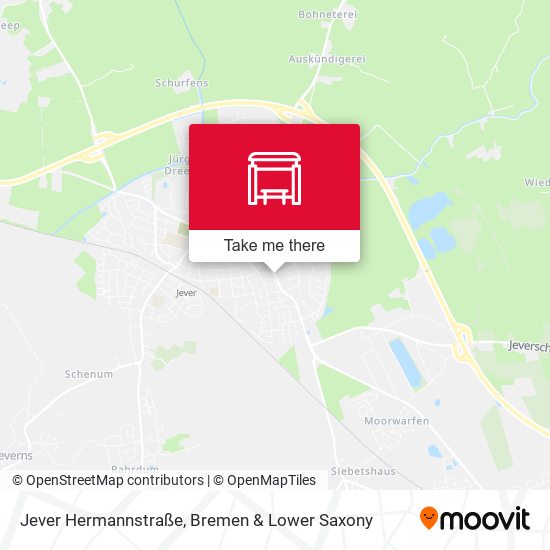 Jever Hermannstraße map