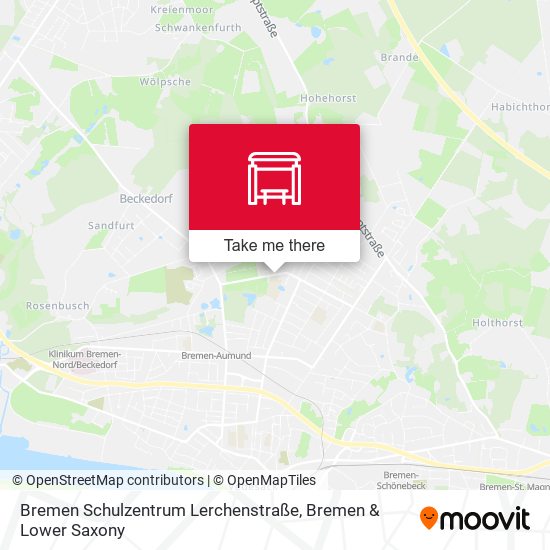 Bremen Schulzentrum Lerchenstraße map