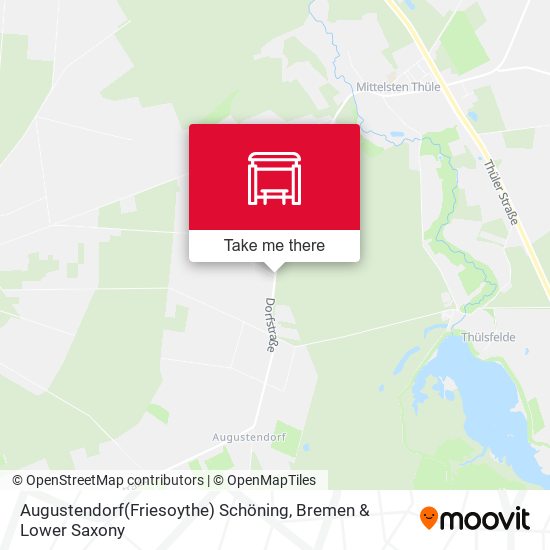 Augustendorf(Friesoythe) Schöning map