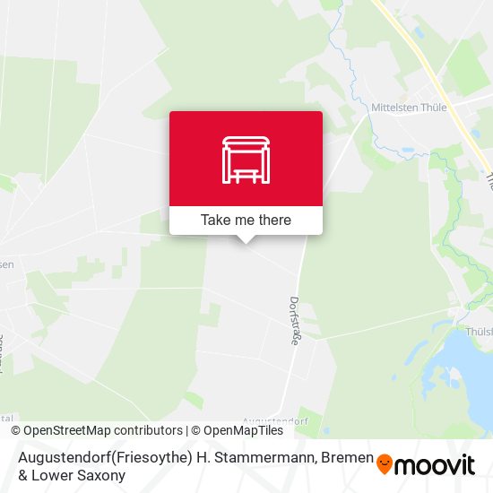 Augustendorf(Friesoythe) H. Stammermann map