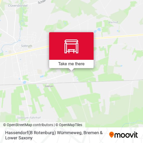 Hassendorf(B Rotenburg) Wümmeweg map